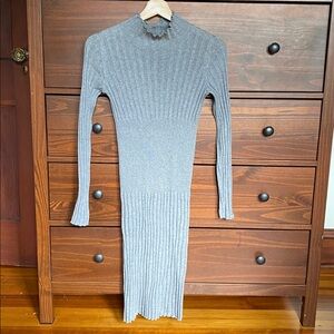 Moda International Light Gray Knit Dress